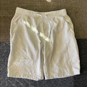 lululemon athletica light gray men’s shorts medium as is